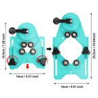 Adjustable Diamond Drill Locator Holder Set