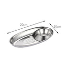 2in1 Sauce Snack Plate