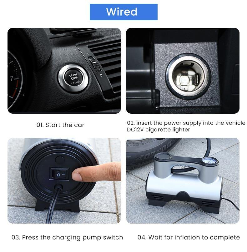 Portable Wireless Car Air Compressor