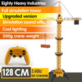 Remote Control Rotating Kids Toy Construction Crane