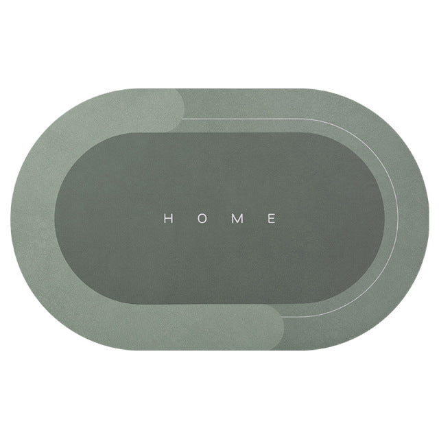 Elegant Non-Slip Quick Drying Bathroom Mat