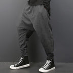 Men Casual Punk Style Baggy Pant