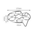 Multifunctional Egg Storage Steamer Rack