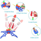 Air Pump Foam Rocket Launcher