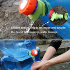 Portable Travel Camping Water Container with Faucet