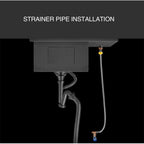 Elegant Black Nano Smart Kitchen Sink