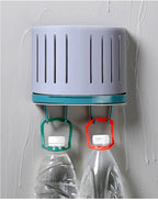 Wall-Mounted Drain Rack Tableware Storage Box