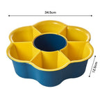 Rotating Drain Basket Snack Tray