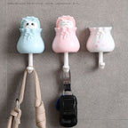 Cute Cat Sticky Hook Hanger
