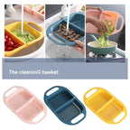 Collapsible Folding Fruit Vegetable Washing Drainer Basket