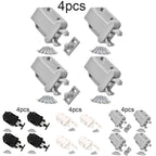4Pcs Auto Pop-up Cabinet Locks