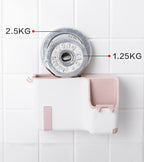 Wall-Mounted Kitchen Cutlery Drainer Rack