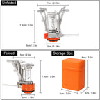 Mini Foldable Outdoor Camping Gas Stove