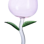 Rose Shape Elegant Wine Glass