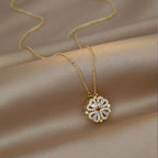 Cute Four Heart Magnet Necklace