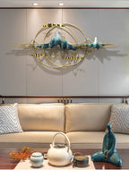 3D Aesthetic Landscape Luxury Wall Light Decor