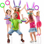 Inflatable Easter Bunny Ears Ring Game Toy