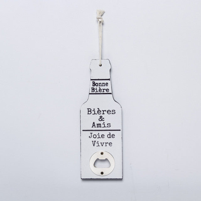 Retro Wood Bottle Opener