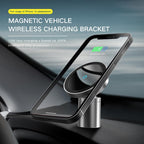 Rotating Car Wireless Charger Magnetic Phone Holder