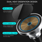 Rotating Car Wireless Charger Magnetic Phone Holder
