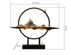 Lotus Buddha Ceramic Waterfall Incense Burner Lamp