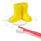 Mini Rain Boots Toothbrush Holder
