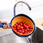 360 Double-layer Rotatable Multifunctional Drain Basket
