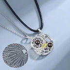 100 Languages I Love You Projection Couple Necklace