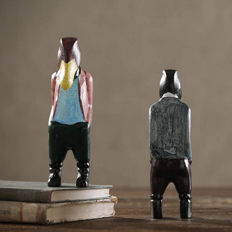 Mr Duck Brother Figurines