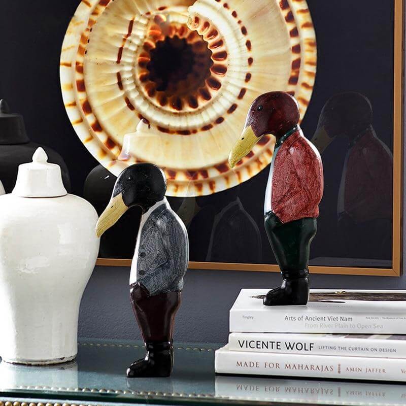 Mr Duck Brother Figurines