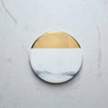 Luxury European Style Marble Stripes Ceramic Coaster