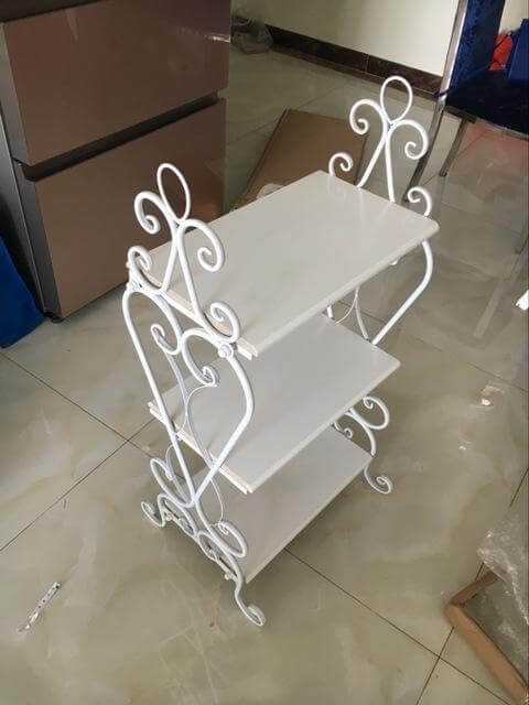 European Ground Iron Book Shelf