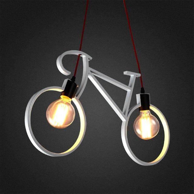Modern Bicycle Nordic Style Droplight Chandelier Lamp