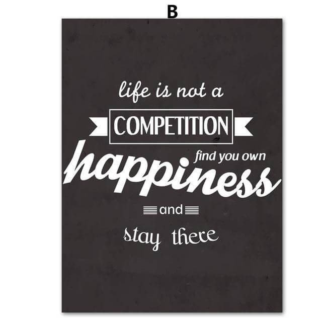 Modern Inspiring Art Painting Poster
