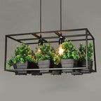 Modern Simple Creative Plant Chandelier Lamps