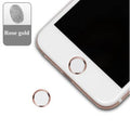 Luxury Metal Aluminum Touch ID Ring Sticker for Iphone Models