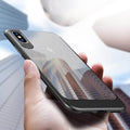 iPhone X Luxury Hybrid Transparent  Clear SlimHard Back Cover Case