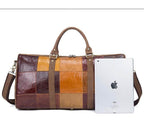 Genuine Leather Vintage High Capacity Travel Bag