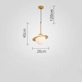 Space Planet Pendant Decorative Light