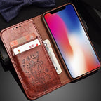 Wallet Leather Flip  Cases For iPhone Models