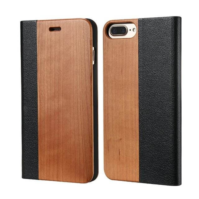 Retro Natural Real Bamboo Wood IPhone Cases