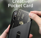 Creative Smart Leather Phone Case For iPhone X