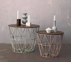 Nordic Art Collection Basket  Chair Table