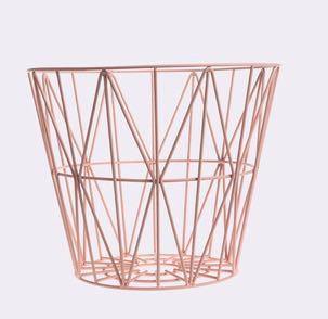 Nordic Art Collection Basket  Chair Table