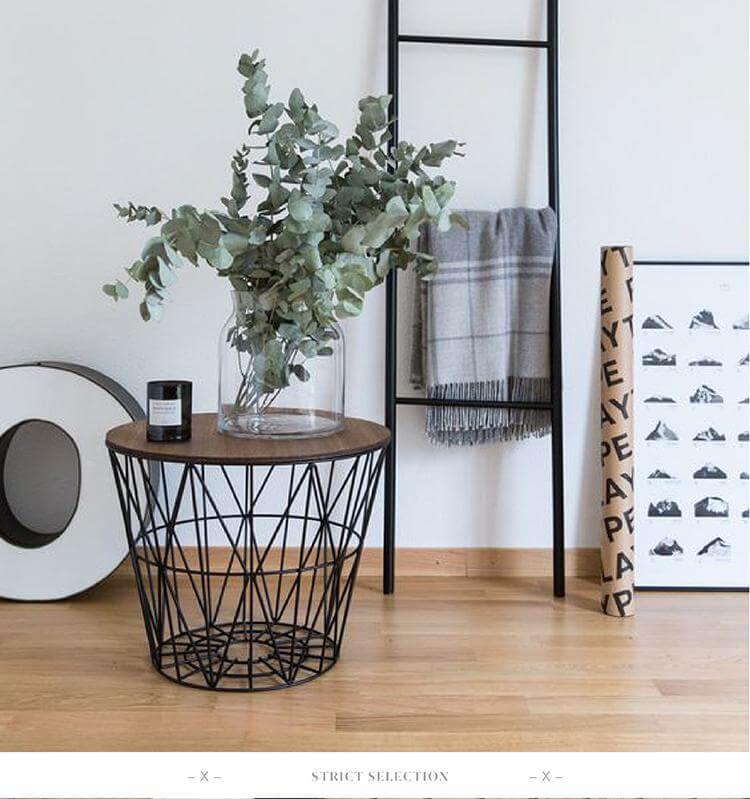 Nordic Art Collection Basket  Chair Table