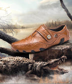 British Style Leather Men's Casual Shoes