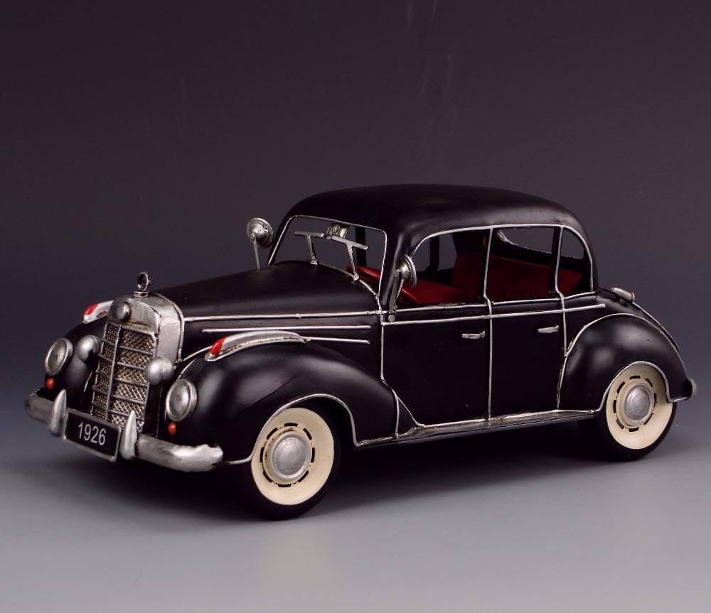 Handmade Iron Vintage Classic Car Decoration for home and office