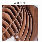 High-end European Style Wood Elephant Furniture Book Shelf