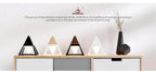 Pyramid Modern Touch Bedroom Lamp Decor