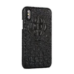 3D Crocodile genuine Leather Iphone Cases